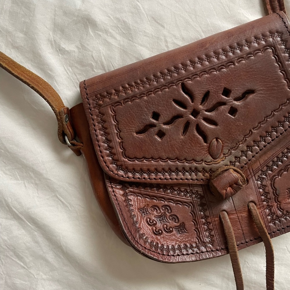 leather purse - Picture 5 of 6